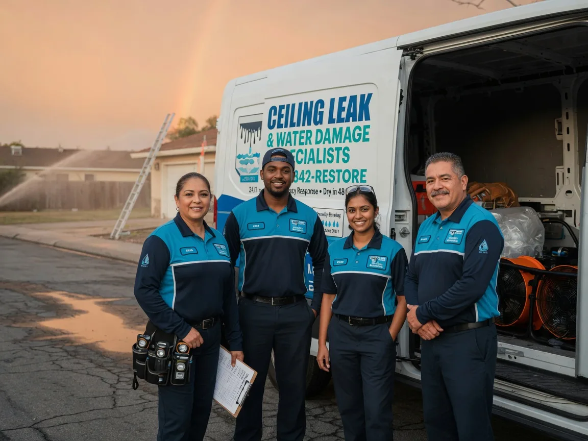 Ceiling Leak Cleanup company in Mereta, TX